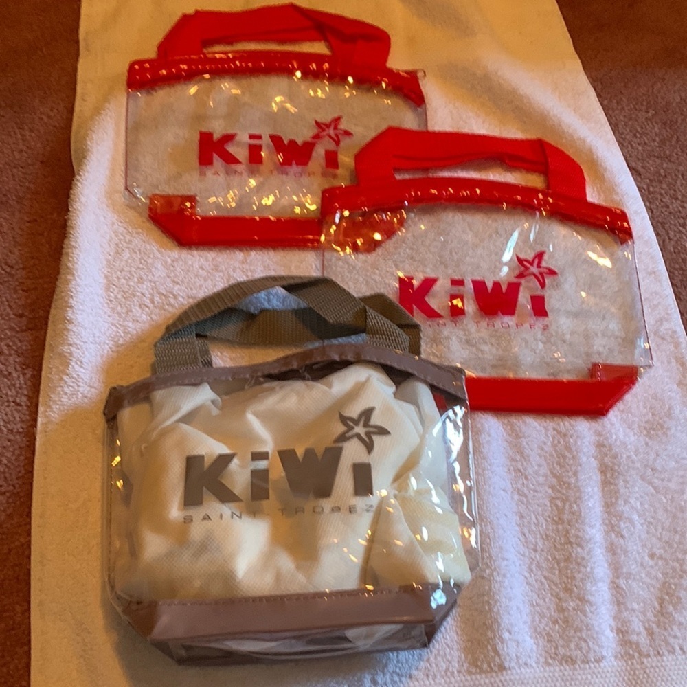 Saint Tropez Kiwi Toiletry/Make Up Plastic Bag